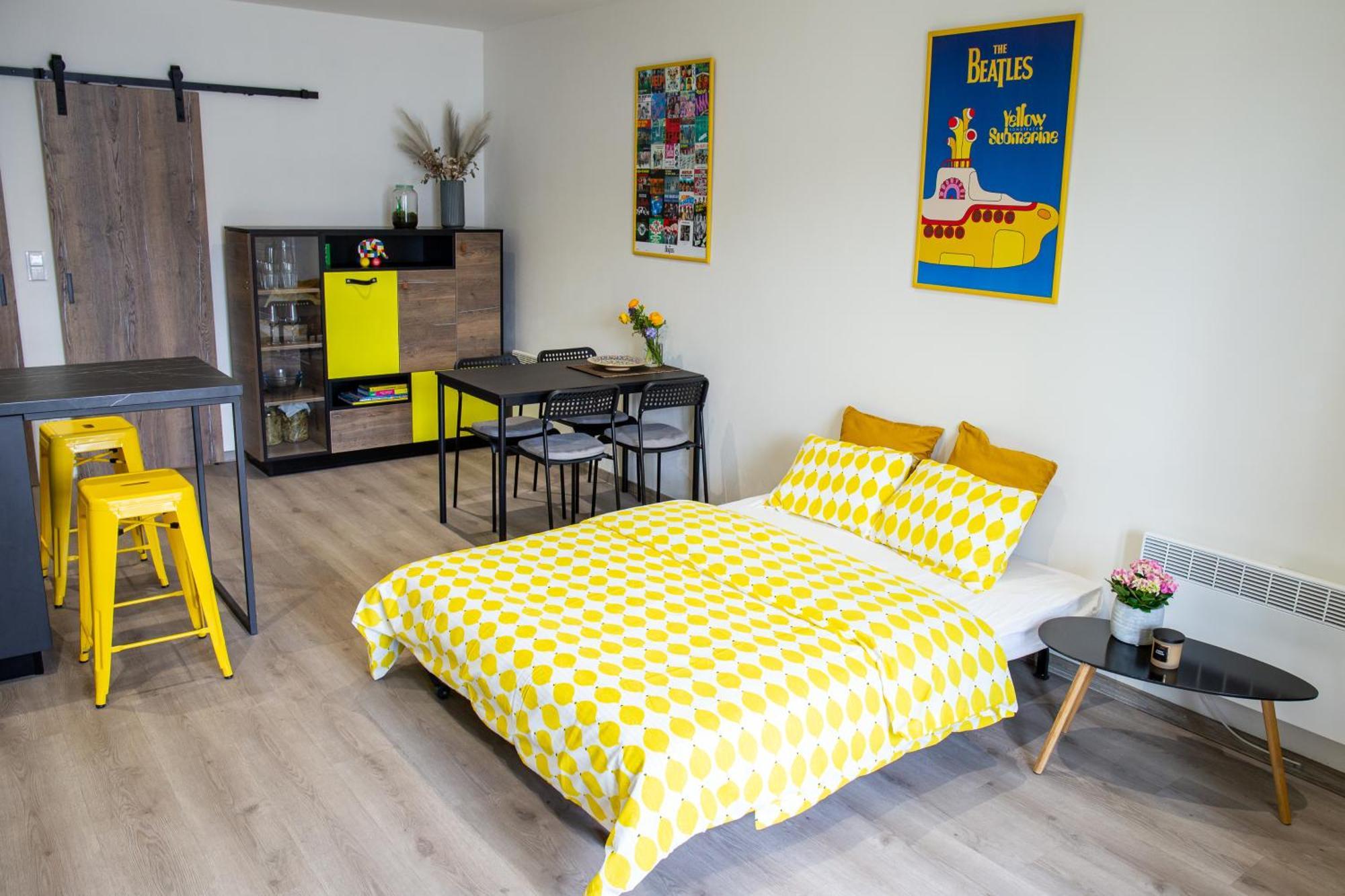 Apartman Yellow Submarine Se Slunnou Terasou Kutná Hora Eksteriør bilde
